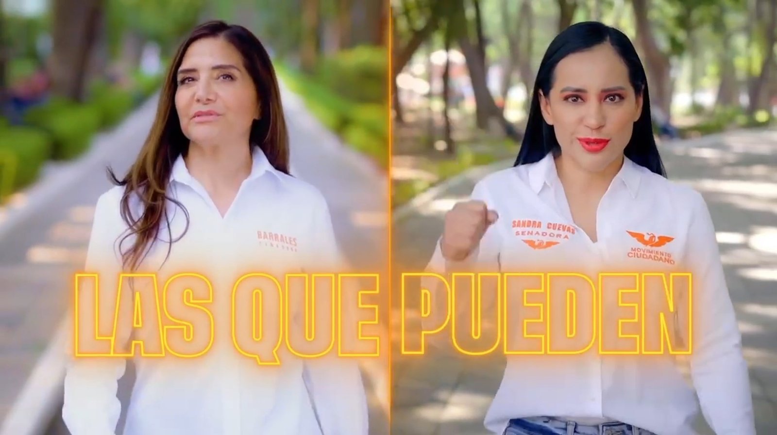 La fórmula de Movimiento Ciudadano para el Senado está preparada, encabezada por Alejandra Barrales y Sandra Cuevas.