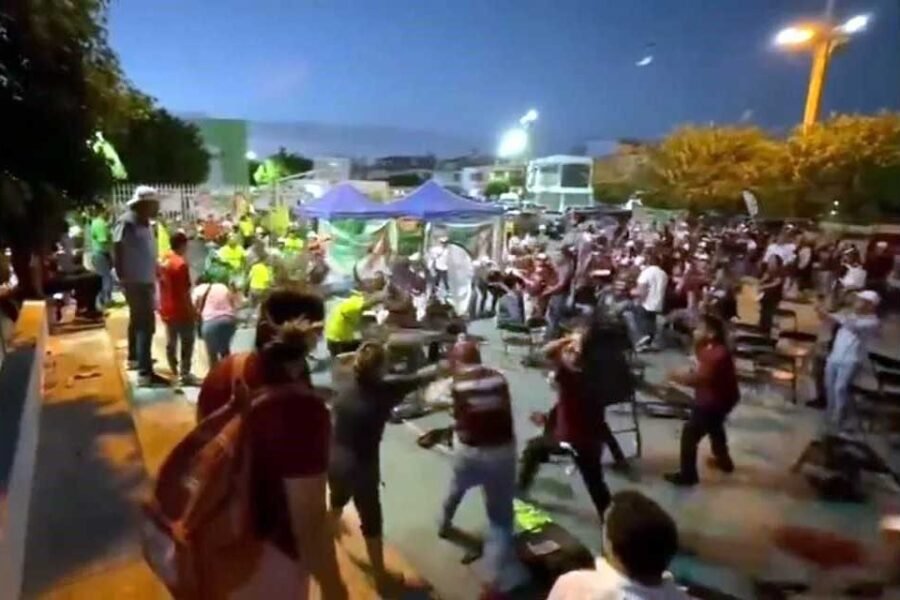 Agreden morenistas a militantes del PVEM en San Luis Potosí